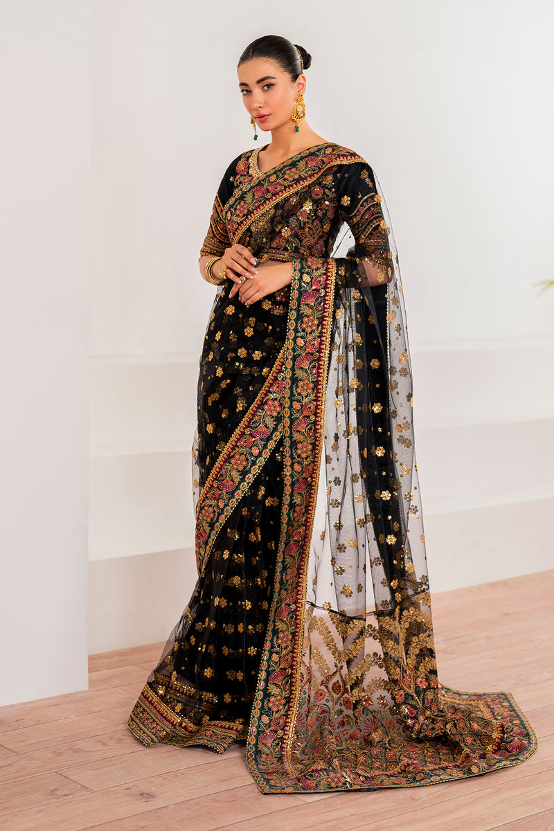 Baroque | Formal Collection | NET UF-700 XS Black Net