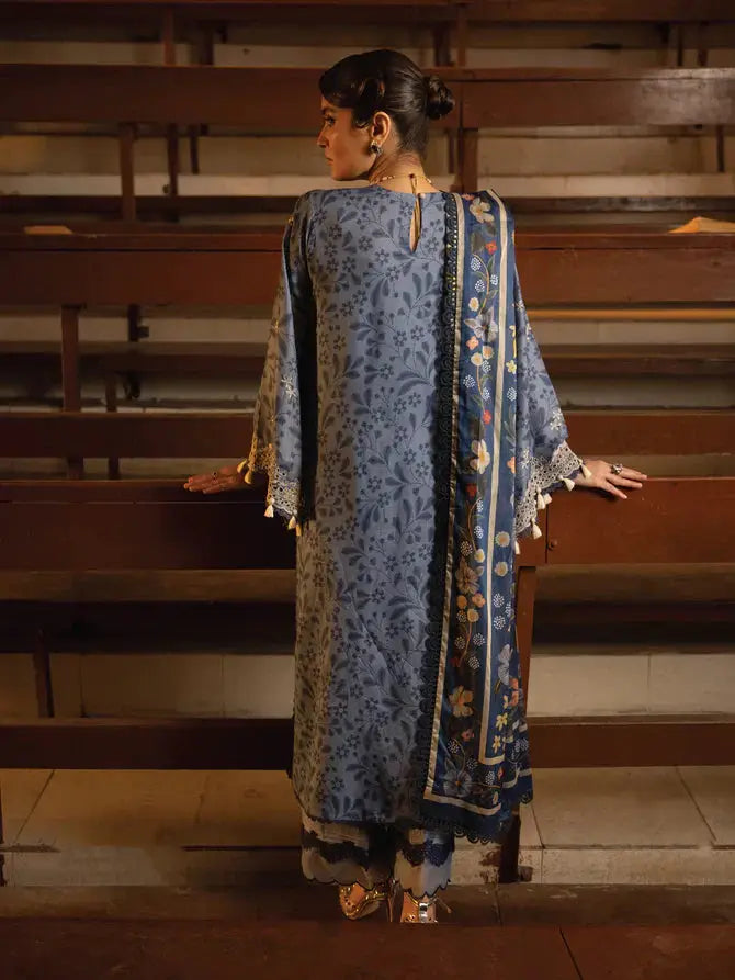 Faiza Faisal | Maya Luxury Lawn | Gamze - Pakistani Designer Dress - by Faiza Faisal | Type: Luxury - 100% Original at Saira Sultan