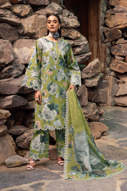 Alizeh | Sheen Lawn Prints 24 | JAZMIN - Pakistani Designer Dress - by Alizeh | Type: Casuals - 100% Original at Saira Sultan