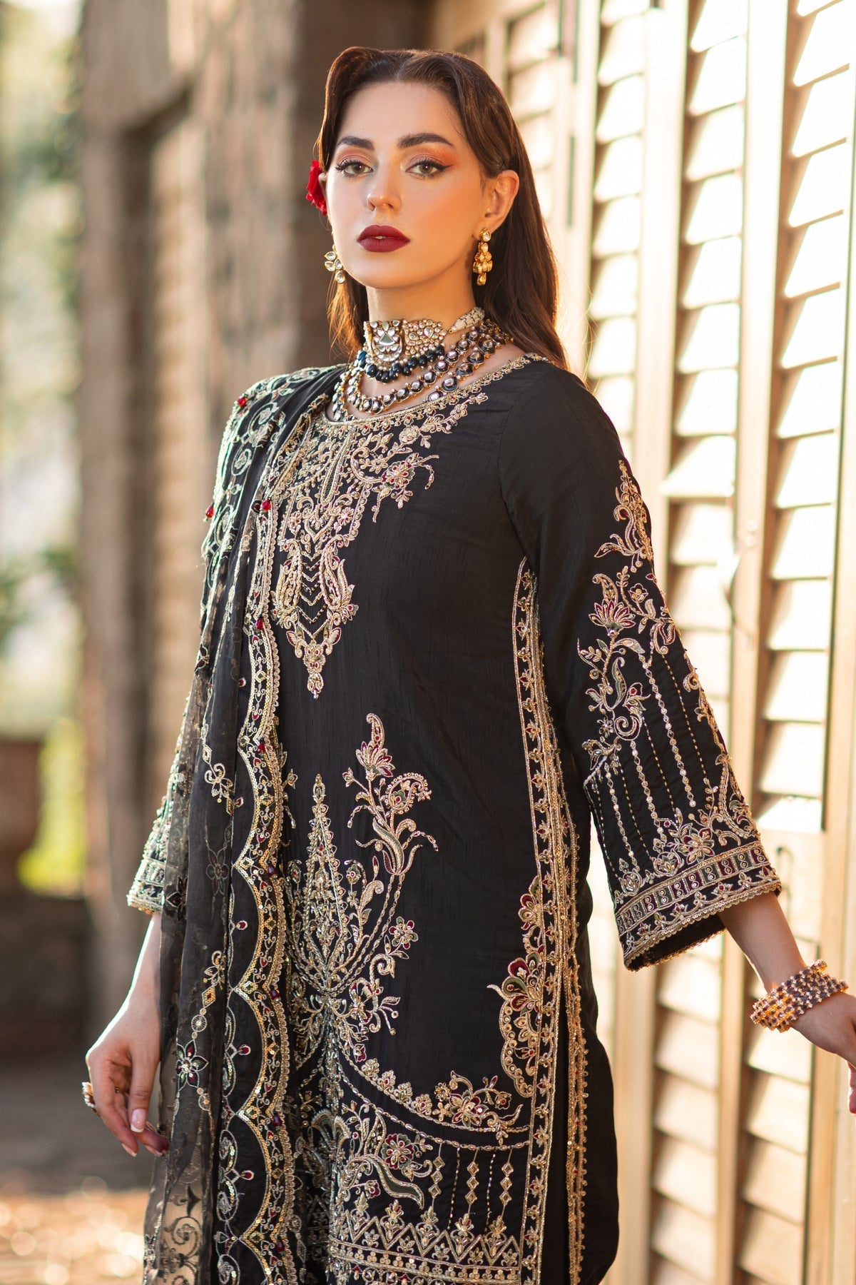 Naqshi | Samarkand Wedding Formals | Qamar - Pakistani Designer Dress - by Naqshi | Type: Bridal - 100% Original at Saira Sultan