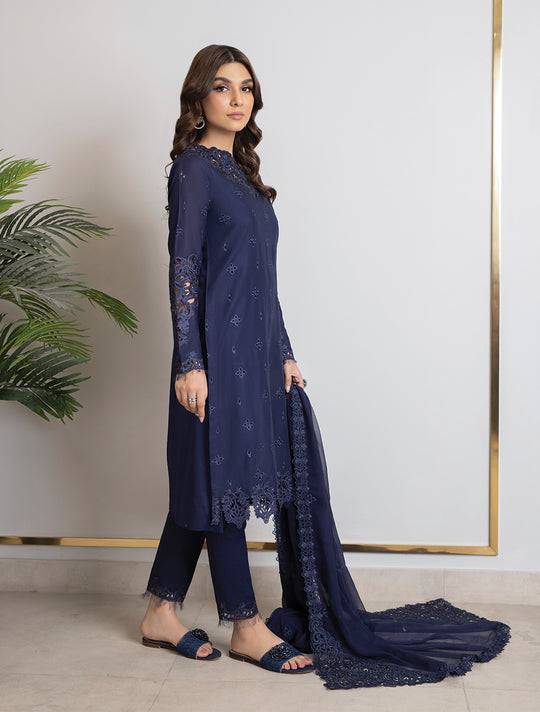 Iznik | Lawnkari 24 | UE-146 NEATSCAPE - Pakistani Designer Dress - by Iznik | Type: Formal - 100% Original at Saira Sultan