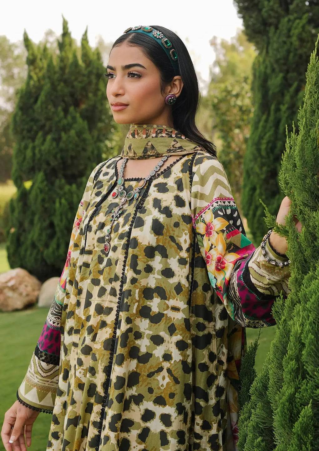 Elaf Premium | Printed Collection 24 | EEP-06B - Wonders - Pakistani Designer Dress - by Elaf Premium | Type: Casuals - 100% Original at Saira Sultan