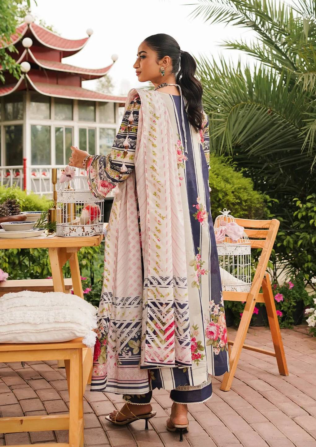 Elaf Premium | Printed Collection 24 | EEP-05B - Amica - Pakistani Designer Dress - by Elaf Premium | Type: Casuals - 100% Original at Saira Sultan