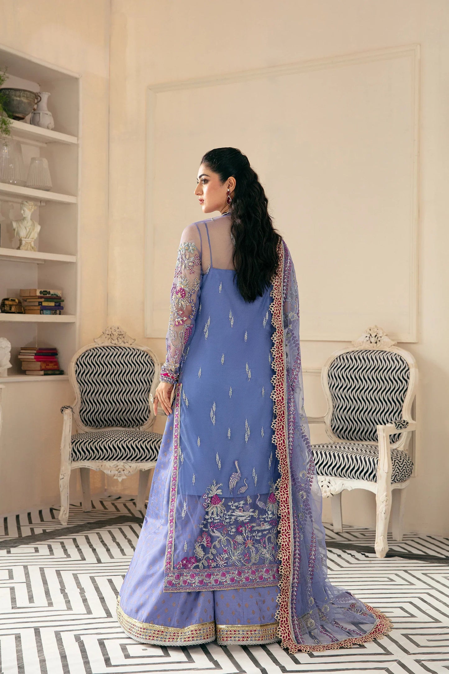 Ezra | Wedding Collection | Afrozeh - Pakistani Designer Dress - by Ezra | Type: Bridal - 100% Original at Saira Sultan