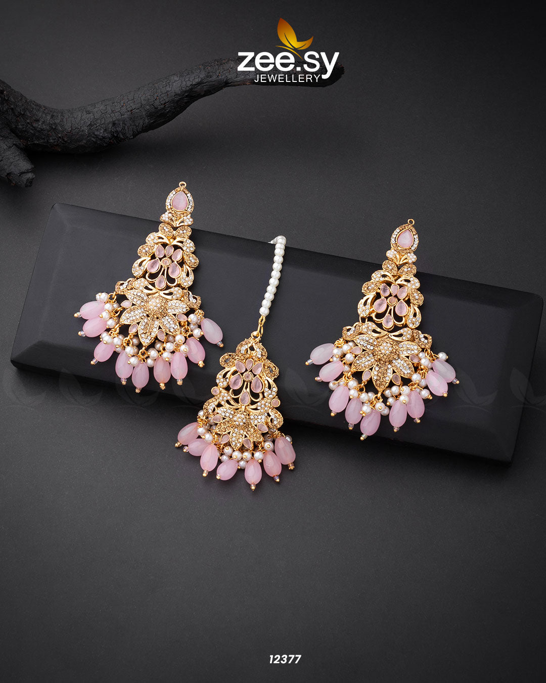 Sarah's Earrings Mint Pink