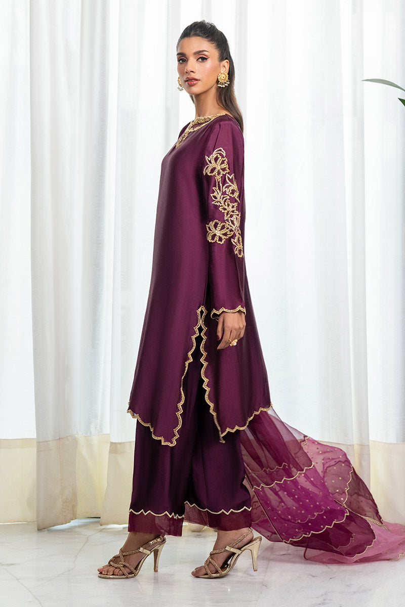 Chic Ophicial | Celenia Pret | Java Plum S Plum Sheesha Silk
