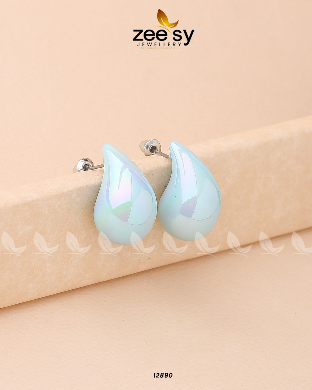 Clarkia Earrings Sky Blue