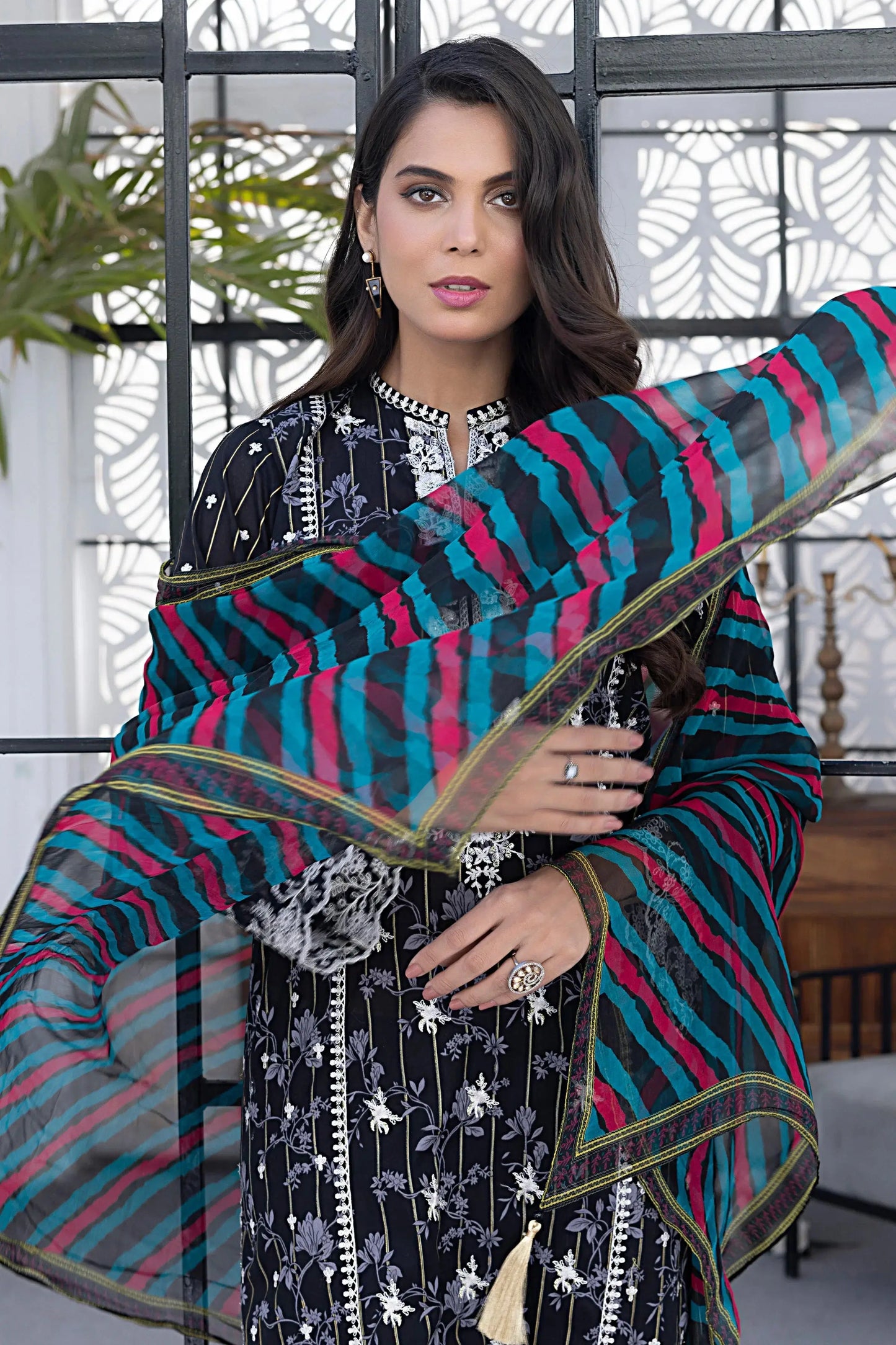LSM | Spring Embroidered | 0171 - Pakistani Designer Dress - by LSM | Type: Luxury - 100% Original at Saira Sultan