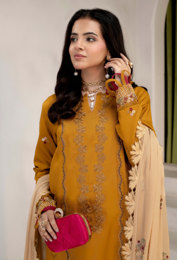 Humdum | Ellena 26 | D07 - Pakistani Designer Dress - by humdum - Type : Ladies Clothes - 100% Original at Saira Sultan