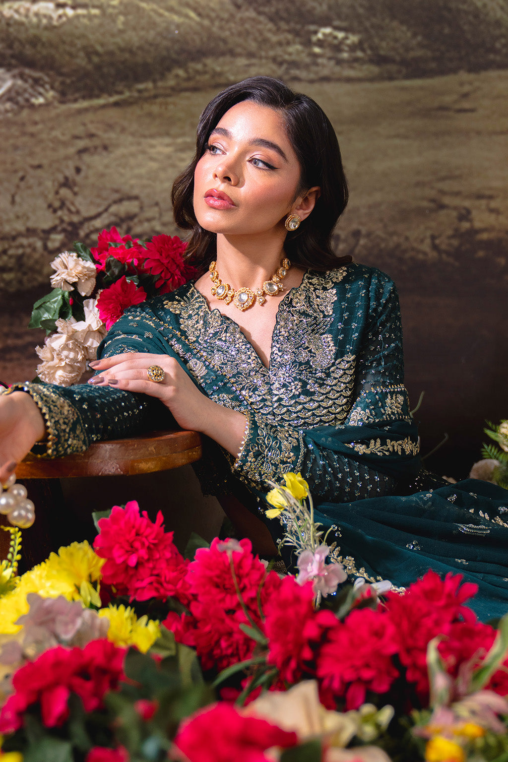 Neeshay | Dastaan Formals 25 | Shahnoor - Pakistani Designer Dress - by Neeshay - Type : Ladies Clothes - 100% Original at Saira Sultan