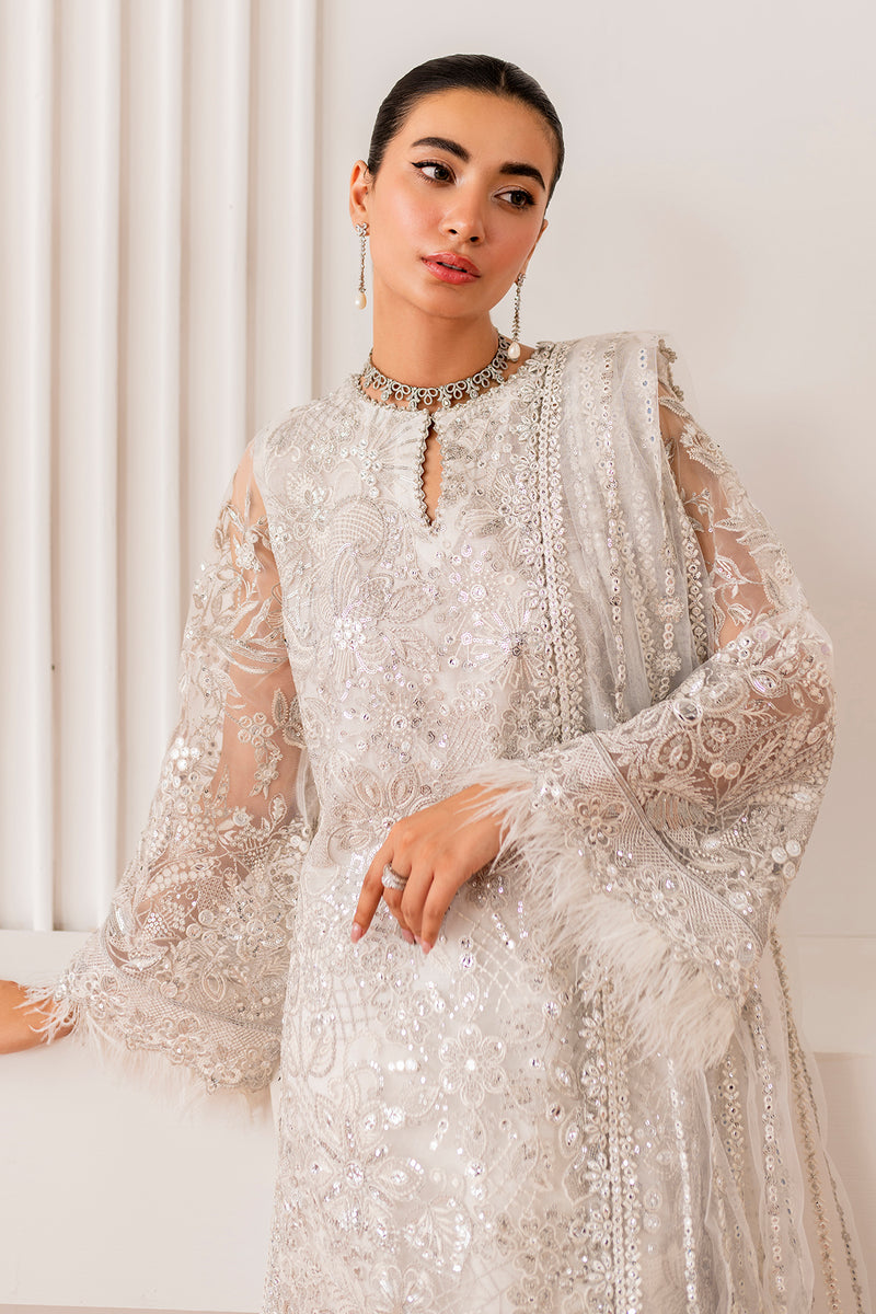 Baroque | Formal Collection | NET UF-703 XL White Net