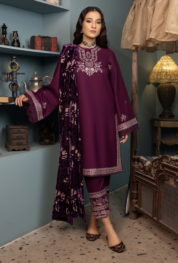 Humdum | Zouq 25 | D07 - Pakistani Designer Dress - by Humdum - Type : Ladies Clothes - 100% Original at Saira Sultan