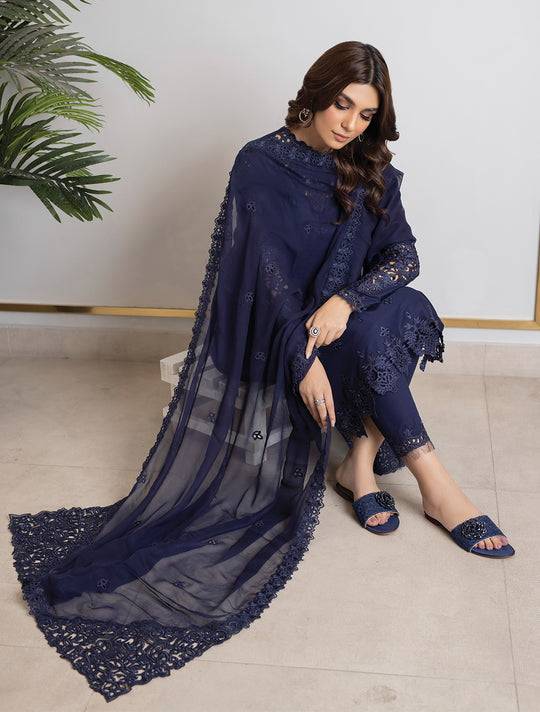 Iznik | Lawnkari 24 | UE-146 NEATSCAPE - Pakistani Designer Dress - by Iznik | Type: Formal - 100% Original at Saira Sultan