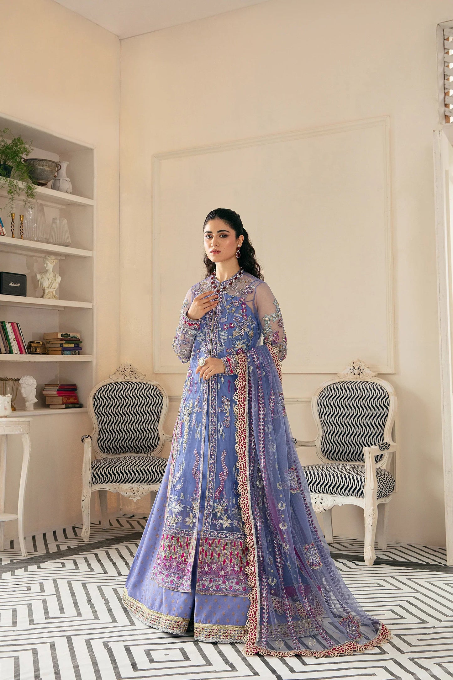 Ezra | Wedding Collection | Afrozeh - Pakistani Designer Dress - by Ezra | Type: Bridal - 100% Original at Saira Sultan