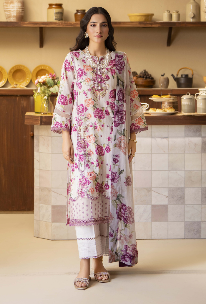 Humdum | Senora Lawn 25 | Senora - D10 XS Off White Lawn