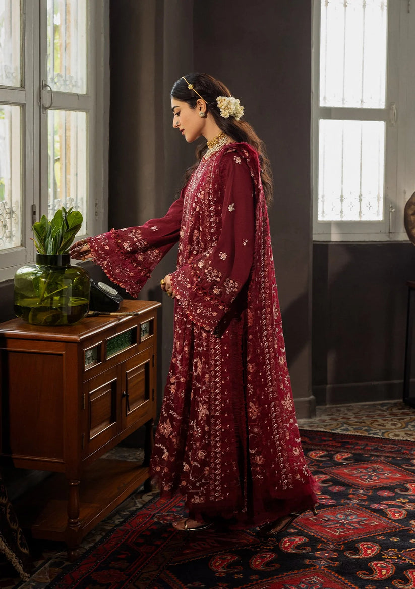 Kahf Premium | Kahf Karandi 25 | KKH-03 ROSELITH - Pakistani Designer Dress - by Kahf Premium - Type : Ladies Clothes - 100% Original at Saira Sultan