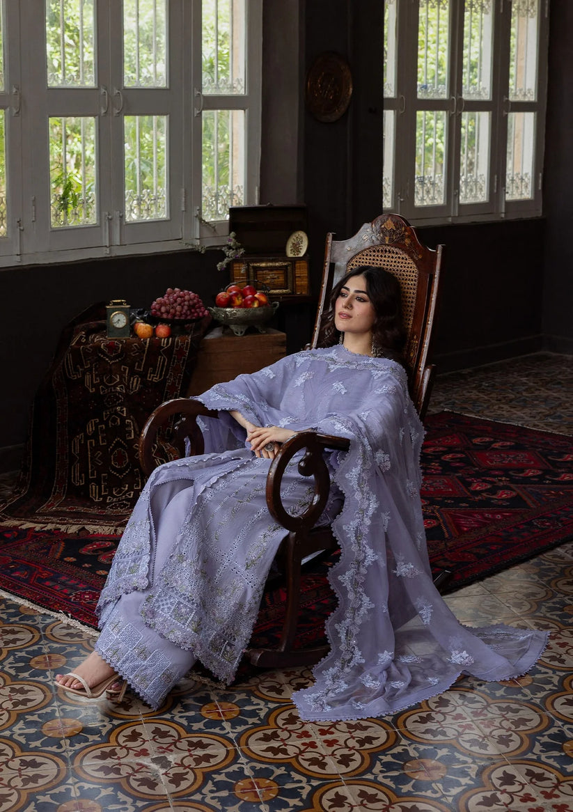 Kahf Premium | Kahf Karandi 25 | KKH-04 WISTERIA - Pakistani Designer Dress - by Kahf Premium - Type : Ladies Clothes - 100% Original at Saira Sultan