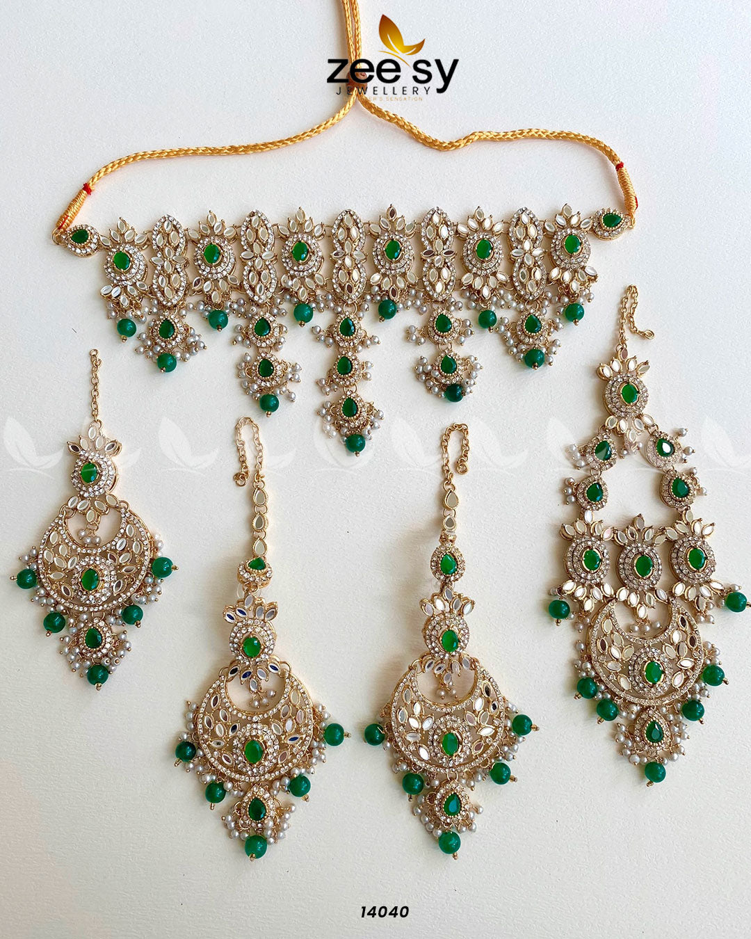 Annie's Bridal Set Green