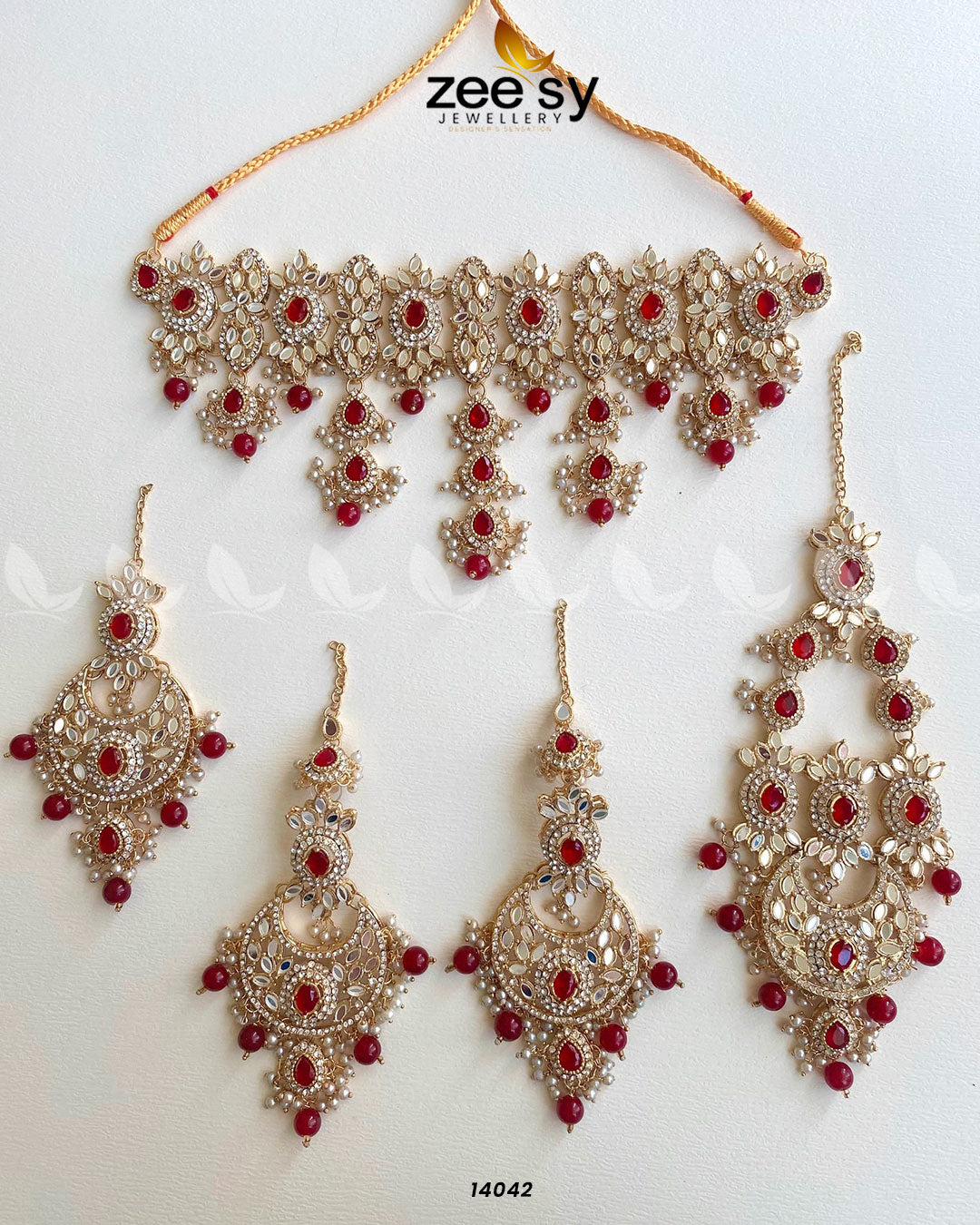 Annie's Bridal Set Red
