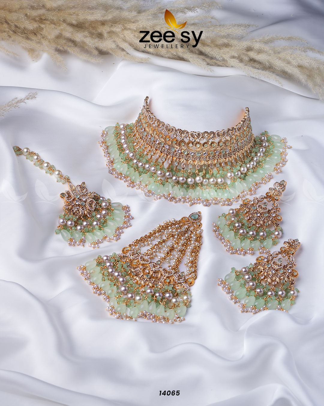 Spark Bridal Set Mint Green