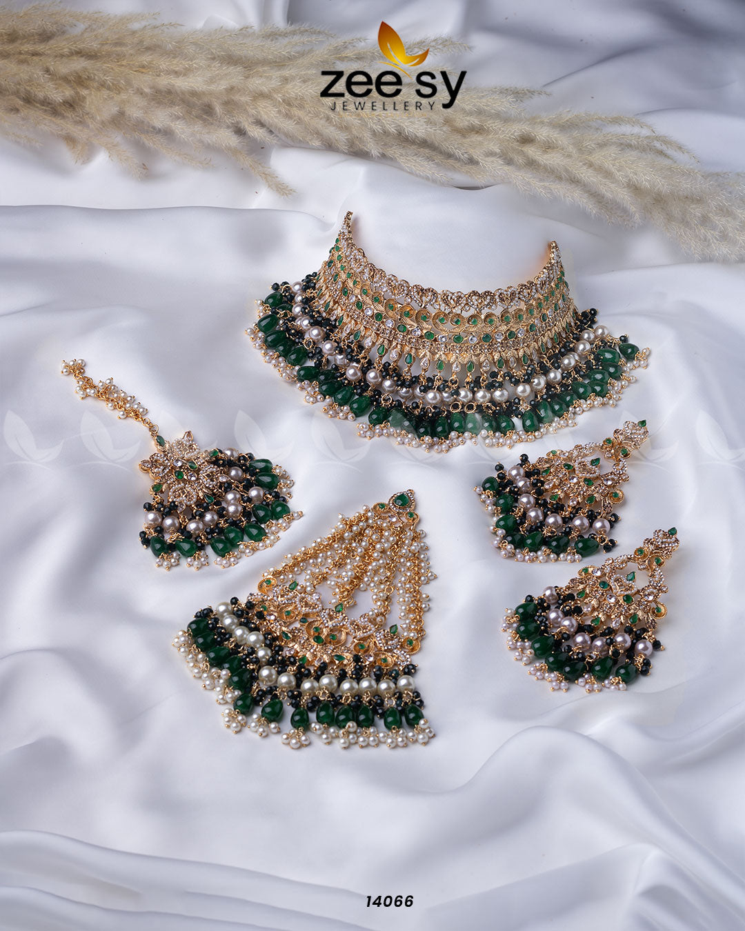 Spark Bridal Set Green