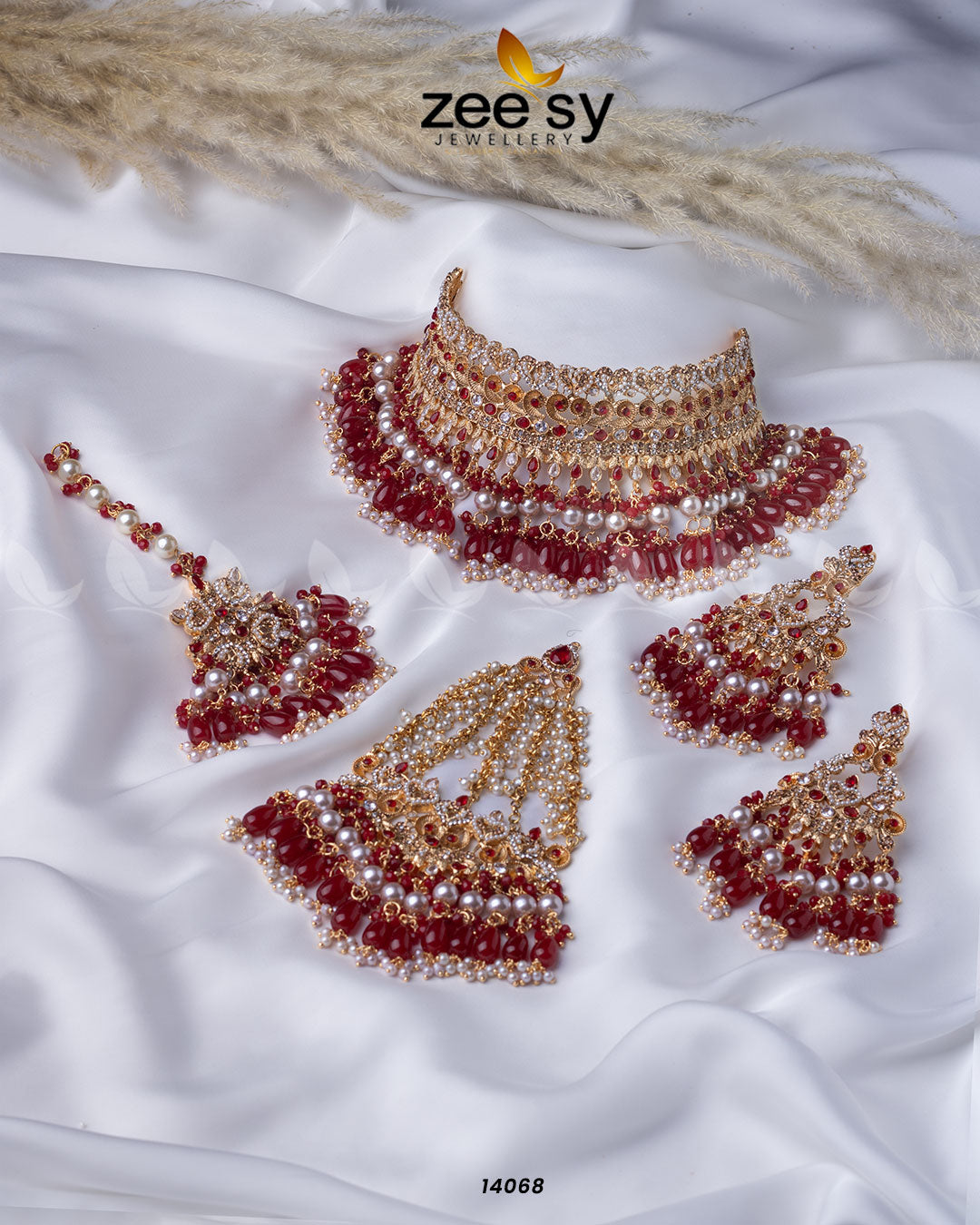 Spark Bridal Set Red