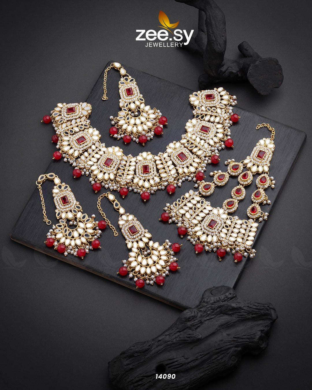 Maryam Bridal Set Red