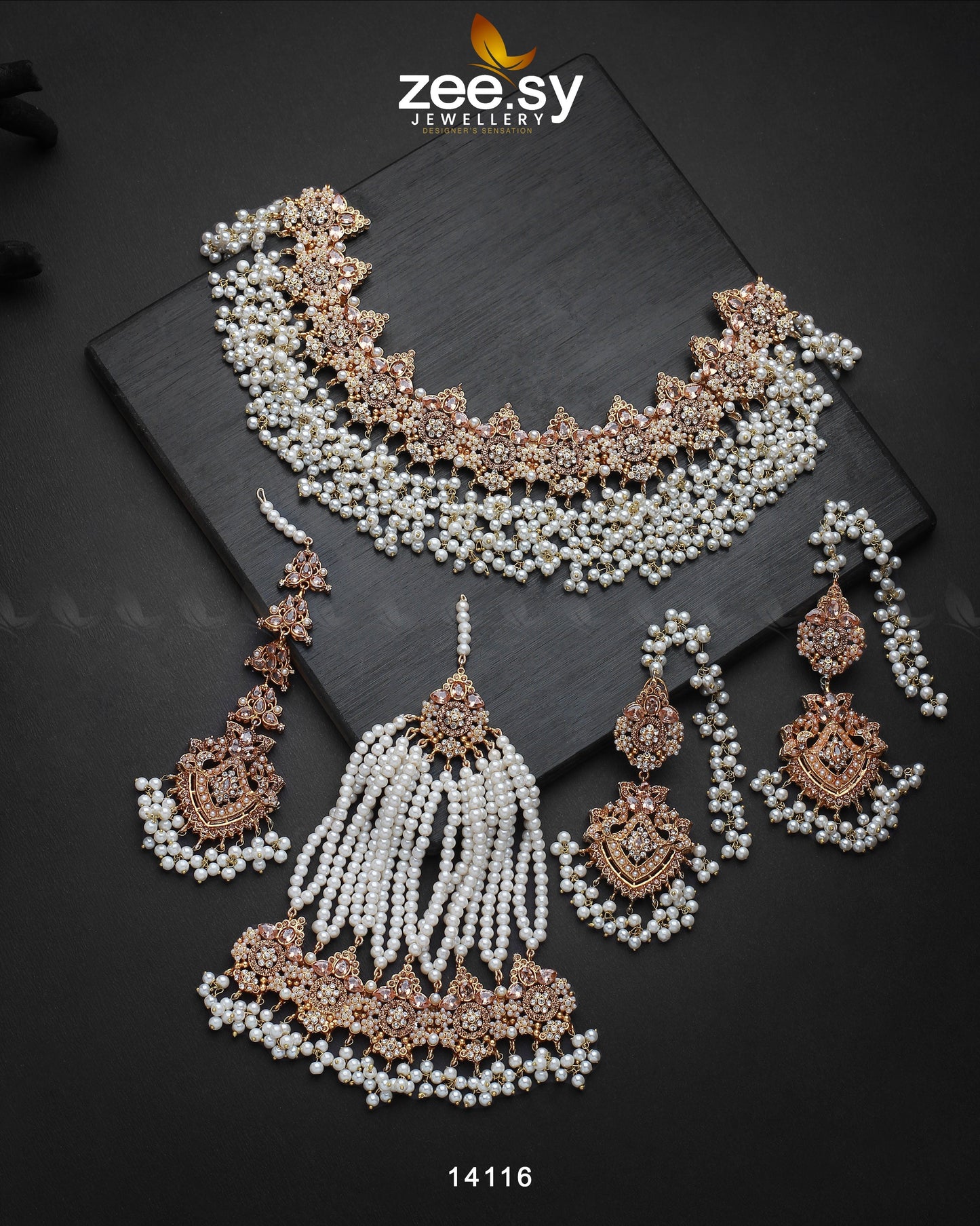 Aurum Bridal Set Champagne