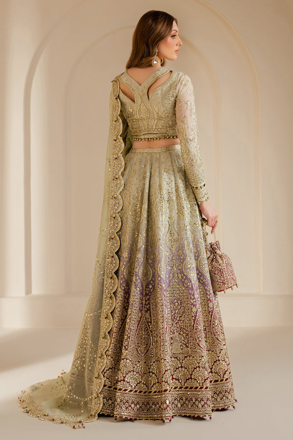 Jazmin | Wedding Formals | WF'25-09 S Mint Green Chiffon