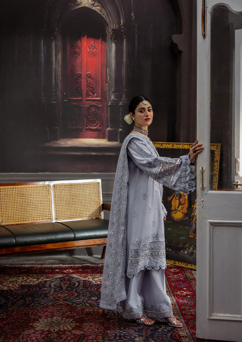 Kahf Premium | Kahf Karandi 25 | KKH-09 CELESTIAL - Pakistani Designer Dress - by Kahf Premium - Type : Ladies Clothes - 100% Original at Saira Sultan