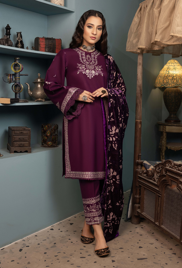 Humdum | Zouq 25 | D07 - Pakistani Designer Dress - by Humdum - Type : Ladies Clothes - 100% Original at Saira Sultan
