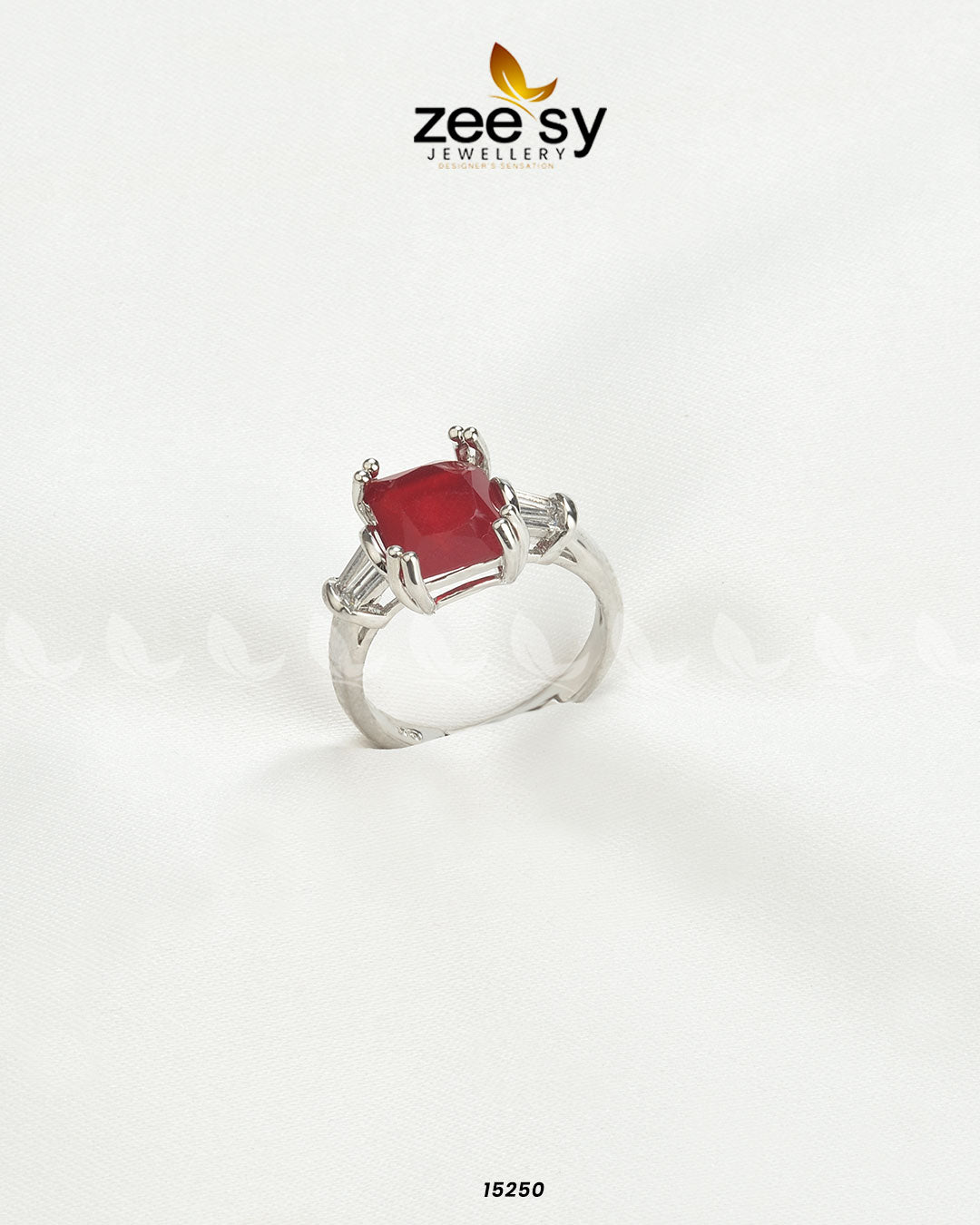 Dazzling Ring Red