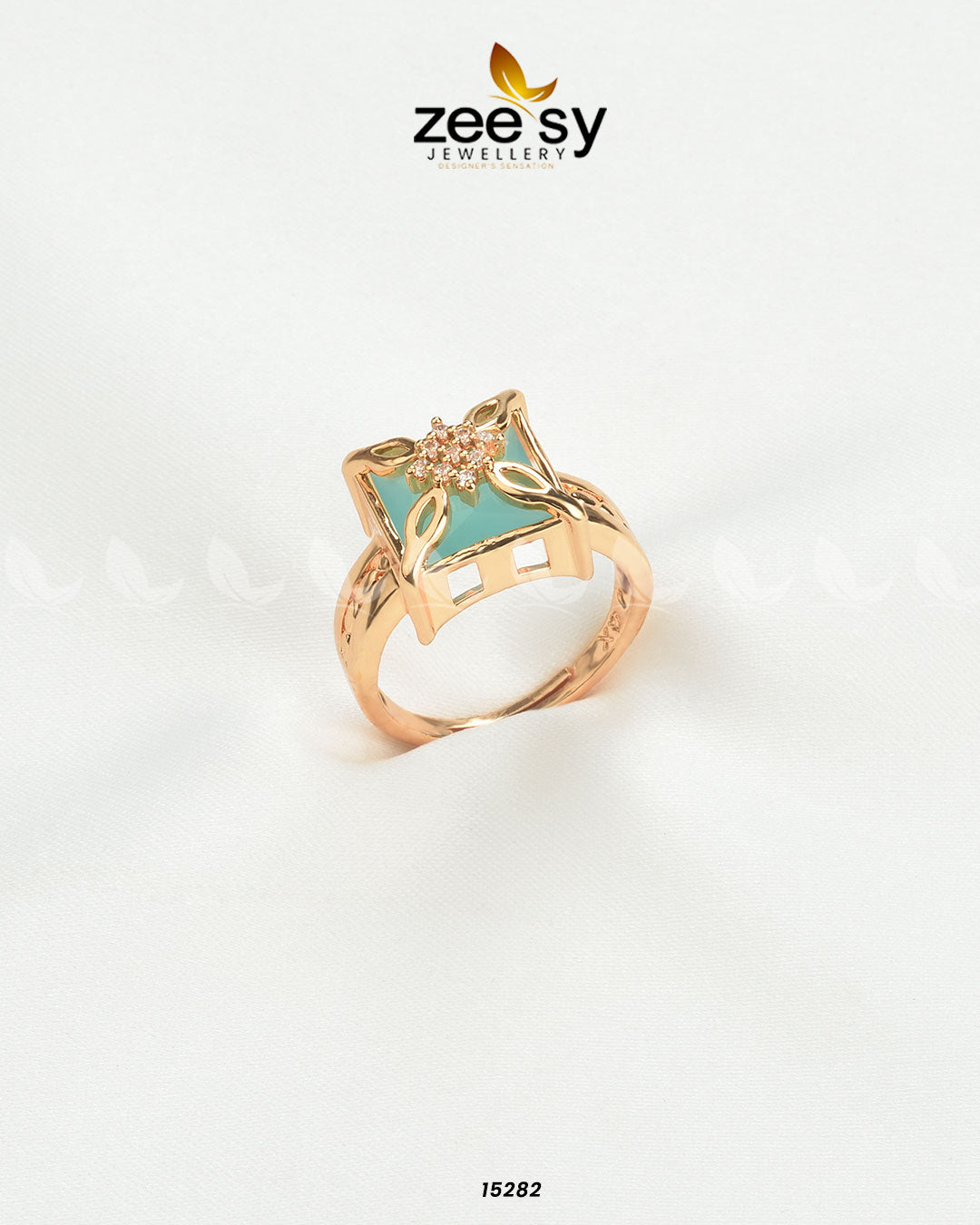 Solstice Ring Mint Green
