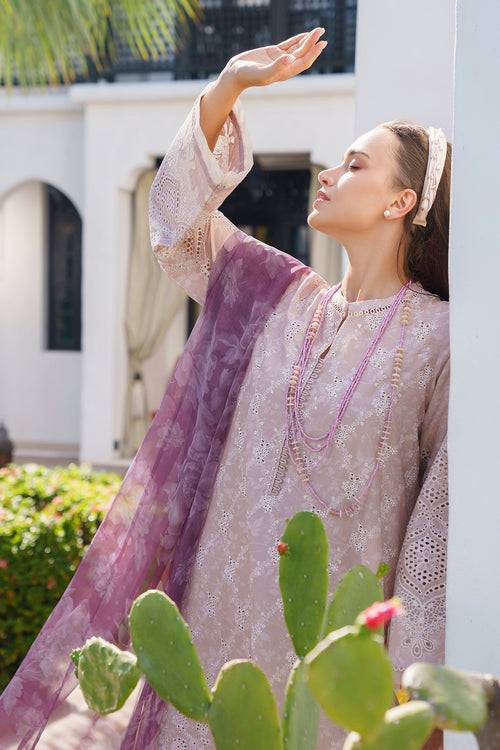 Baroque | Luxury Pret 24 | LAWN UF-583 - Pakistani Designer Dress - by Baroque | Type: Luxury - 100% Original at Saira Sultan