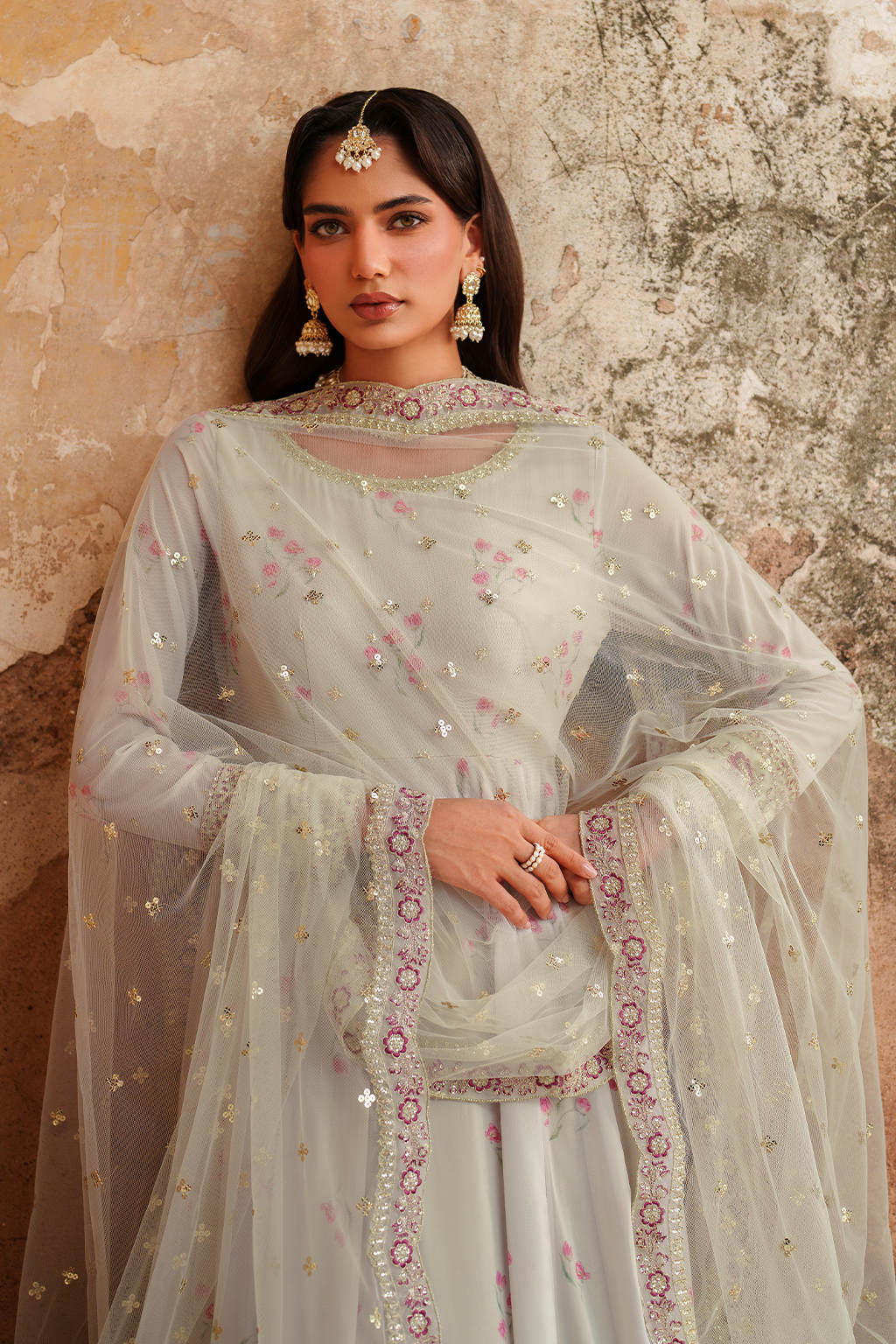 Iznik | Festive Formal | UE-551 Printed Chiffon - Pakistani Designer Dress - by Iznik - Type : Ladies Clothes - 100% Original at Saira Sultan