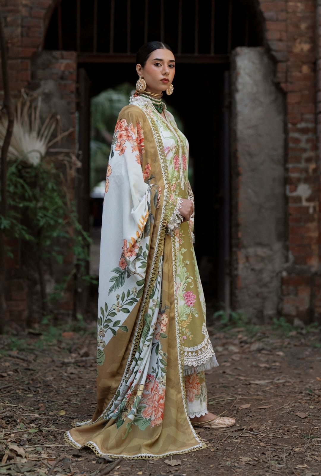 AJR Couture | Sard Sham | Gulrukh by AJR Couture - Designer Dress - Type : Ladies Clothes - Available at Saira Sultan - 100% Original