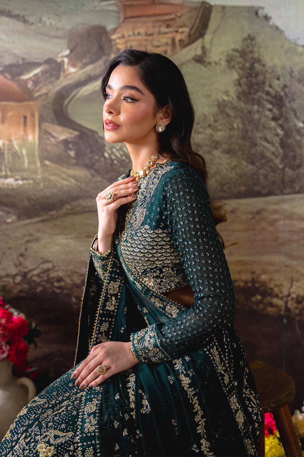 Neeshay | Dastaan Formals 25 | Shahnoor - Pakistani Designer Dress - by Neeshay - Type : Ladies Clothes - 100% Original at Saira Sultan