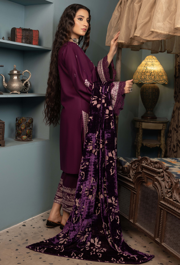 Humdum | Zouq 25 | D07 - Pakistani Designer Dress - by Humdum - Type : Ladies Clothes - 100% Original at Saira Sultan