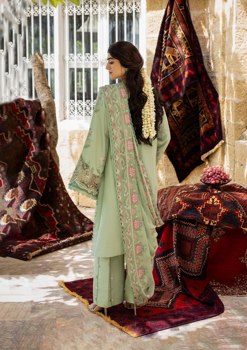 Kahf Premium | Kahf Karandi 25 | KKH-01 PRIMROSE - Pakistani Designer Dress - by Kahf Premium - Type : Ladies Clothes - 100% Original at Saira Sultan