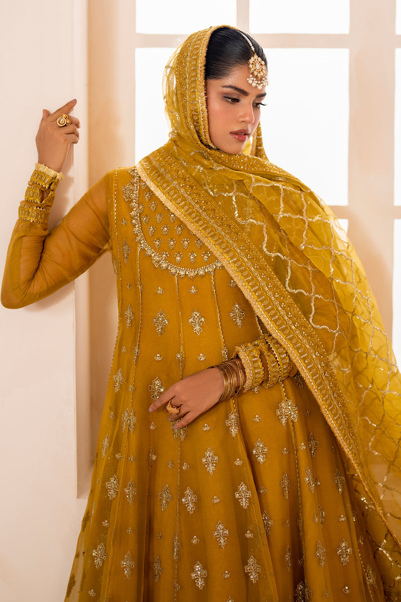 Baroque | Formal Collection | CHIFFON UF-716 XL Mustard Chiffon