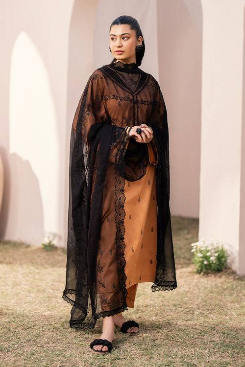 Baroque | Luxury Pret 24 | JACQUARD LAWN UF-613 - Pakistani Designer Dress - by Baroque | Type: Luxury - 100% Original at Saira Sultan