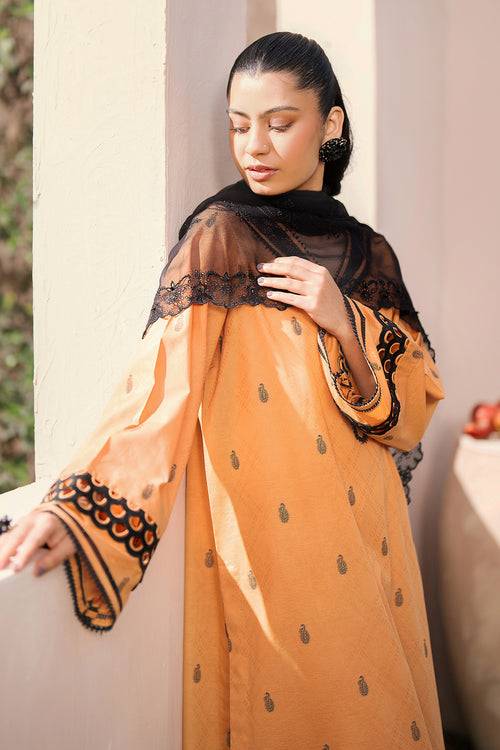 Baroque | Luxury Pret 24 | JACQUARD LAWN UF-613 - Pakistani Designer Dress - by Baroque | Type: Luxury - 100% Original at Saira Sultan