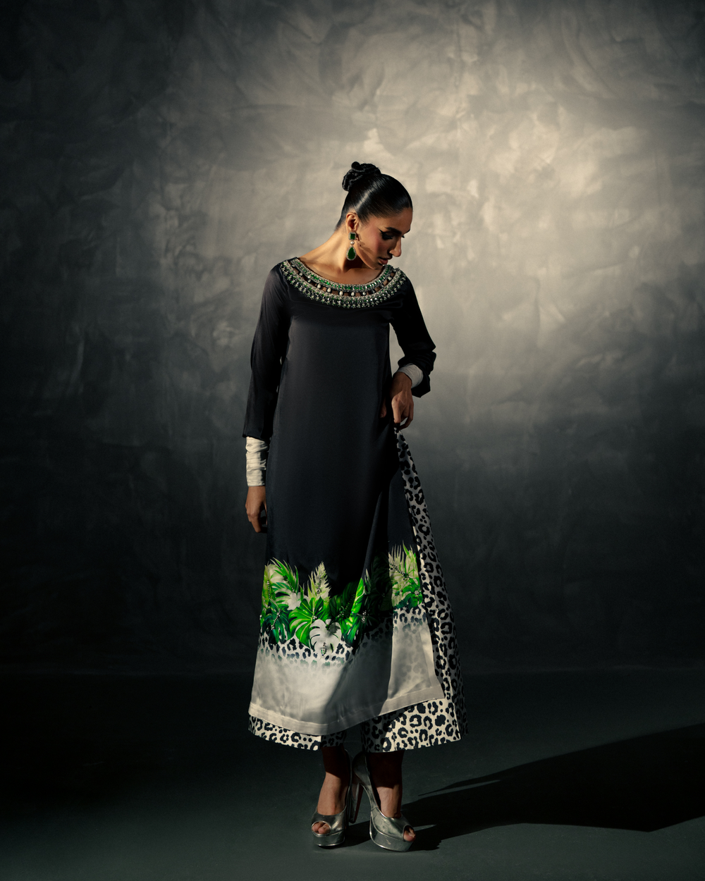 Vasal | Zyra Luxe Pret 26 | Noir Amber - Pakistani Designer Dress - by Vasal - Type : Ladies Clothes - 100% Original at Saira Sultan