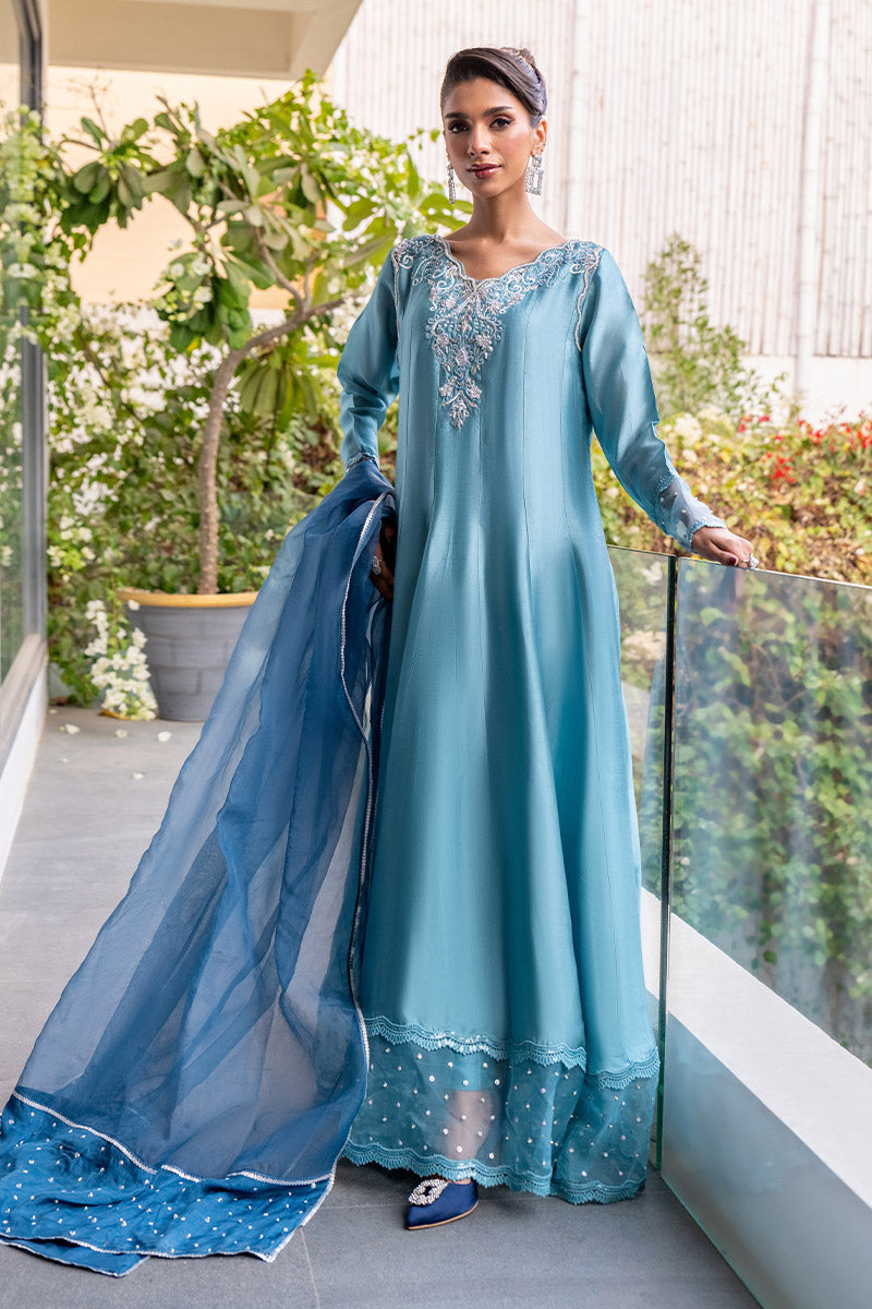 Chic Ophicial | Celenia Pret | Denim Blue XS Denium Blue Pure Sheesha Silk