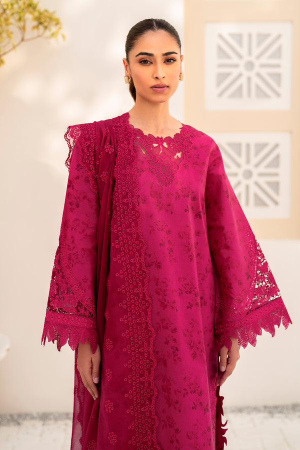 Baroque | Luxury Pret 24 | LAWN UF 668 - Pakistani Designer Dress - by Baroque | Type: Luxury - 100% Original at Saira Sultan