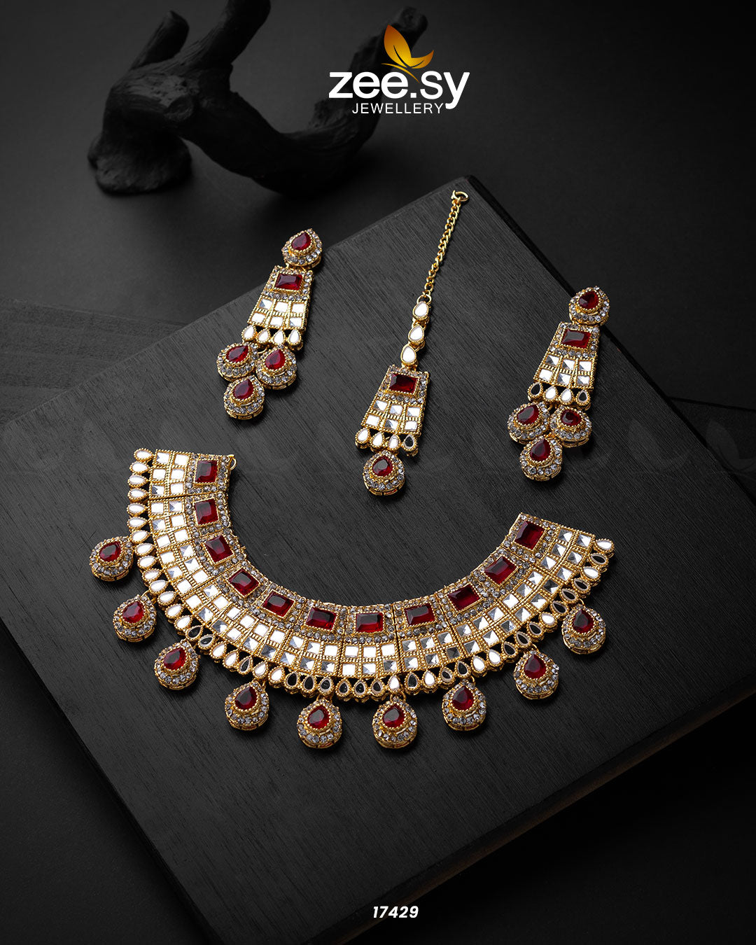 Prestige Necklace Red
