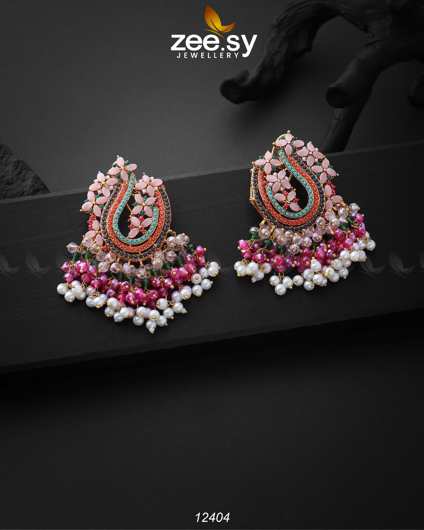 Mayuri Earings Pink