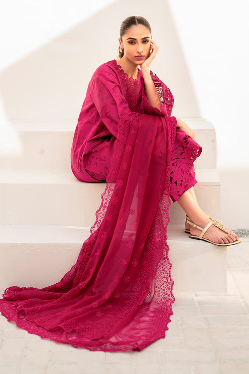Baroque | Luxury Pret 24 | LAWN UF 668 - Pakistani Designer Dress - by Baroque | Type: Luxury - 100% Original at Saira Sultan
