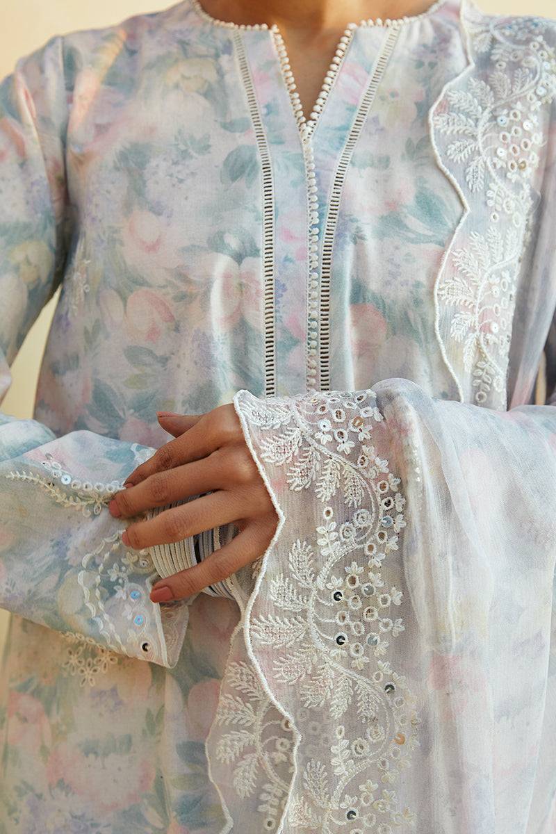 Cross Stitch | Premium Lawn 24 | VIOLA PEARL - Pakistani Designer Dress - by Cross Stitch | Type: Formal - 100% Original at Saira Sultan