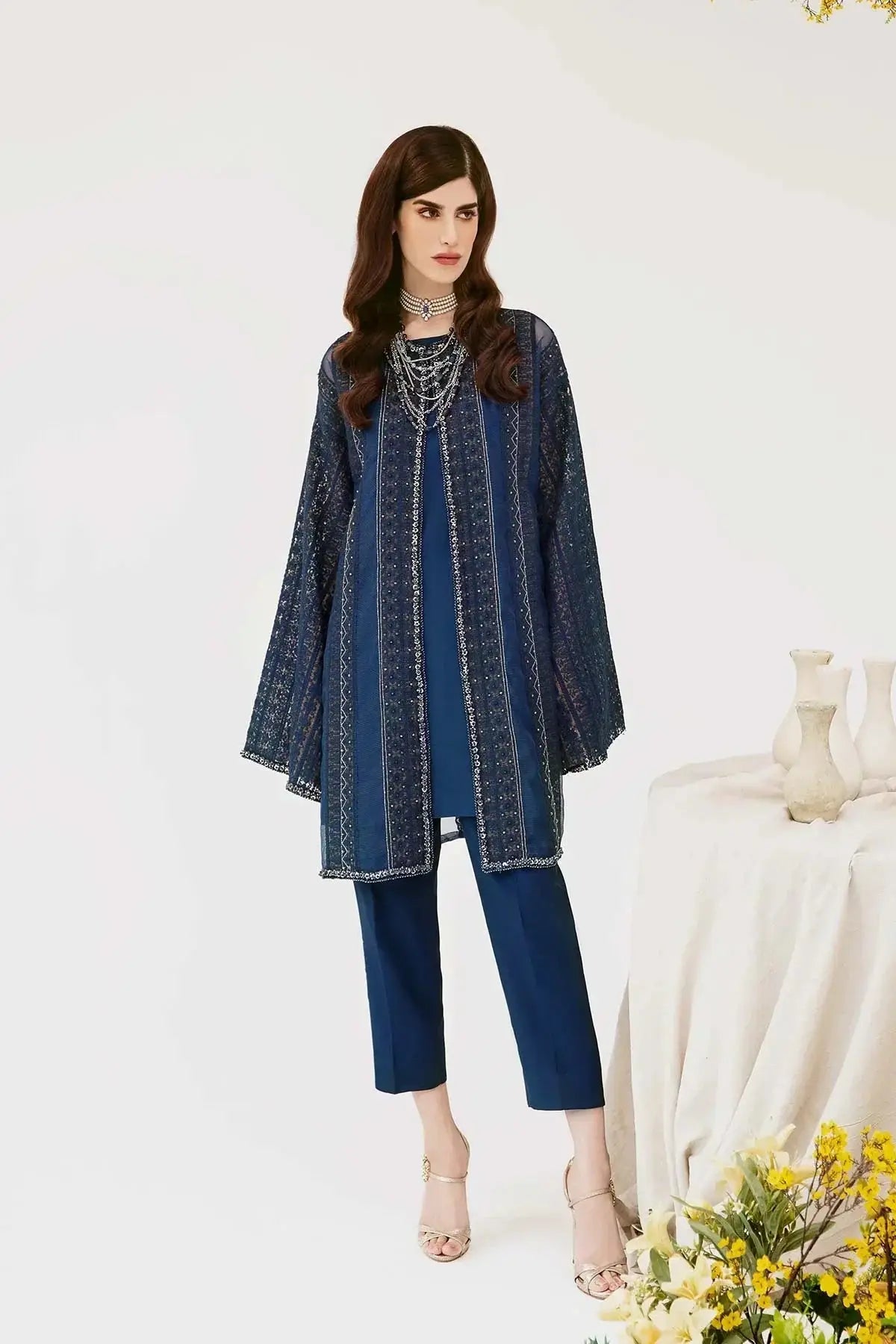 Mina Kashif | Ala Mode Luxury Formals 23 | Maya - Pakistani Designer Dress - by Mina Kashif | Type: Luxury - 100% Original at Saira Sultan